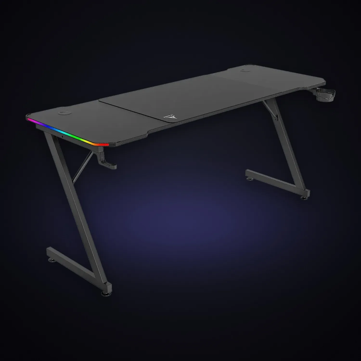 Игровой стол Trine 160 x 60 RGB Black