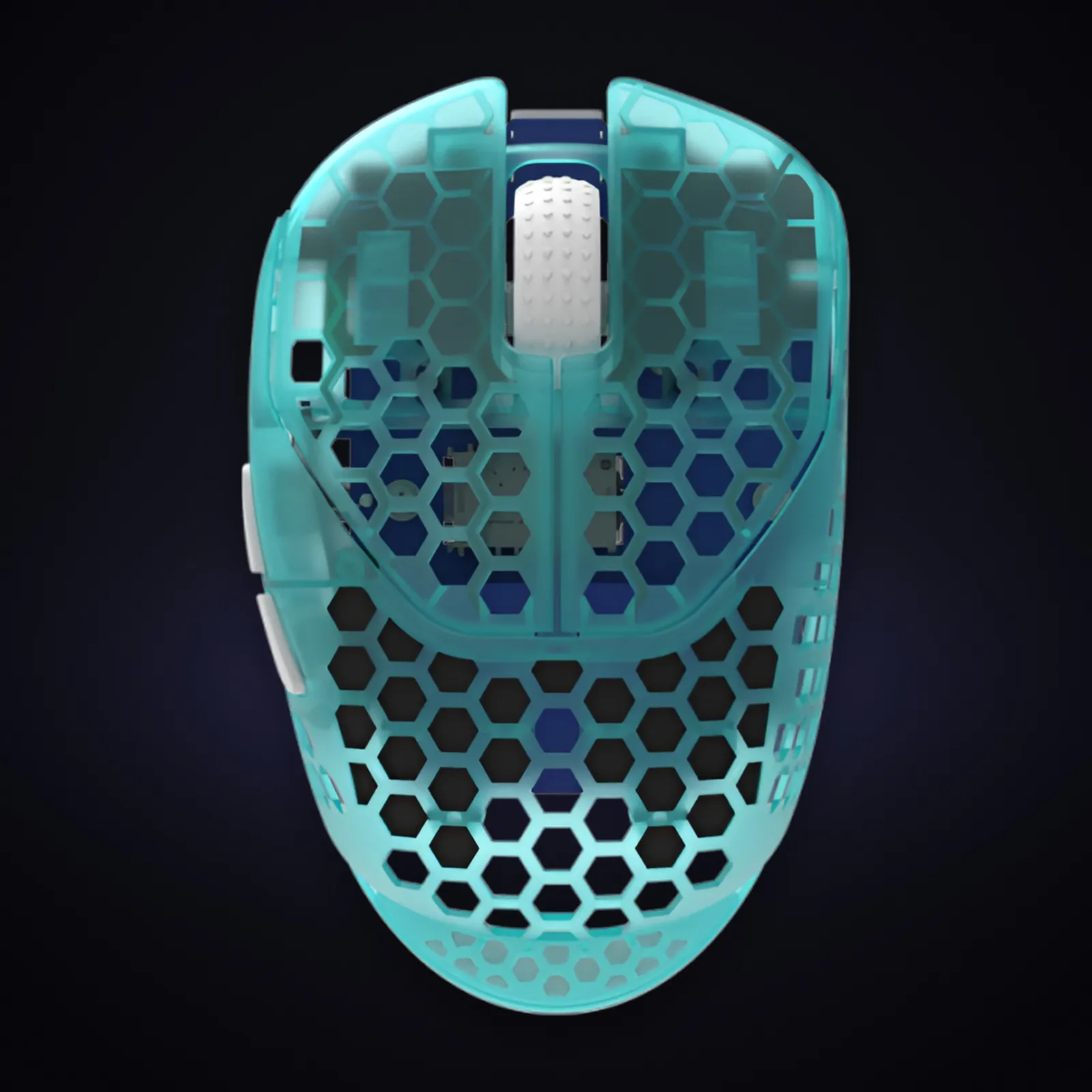 Игровая мышь G-Wolves HTR Pro 8K, прозрачный корпус