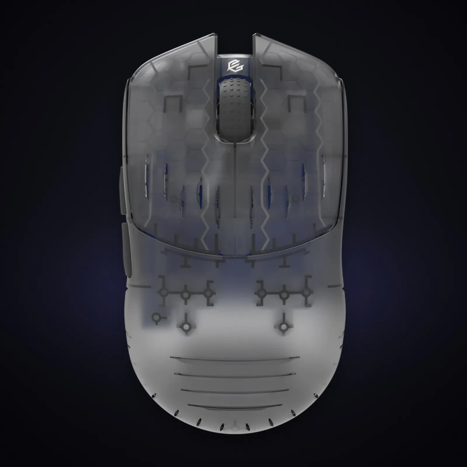 Игровая мышь G-Wolves HT-S2 8K, прозрачный корпус
